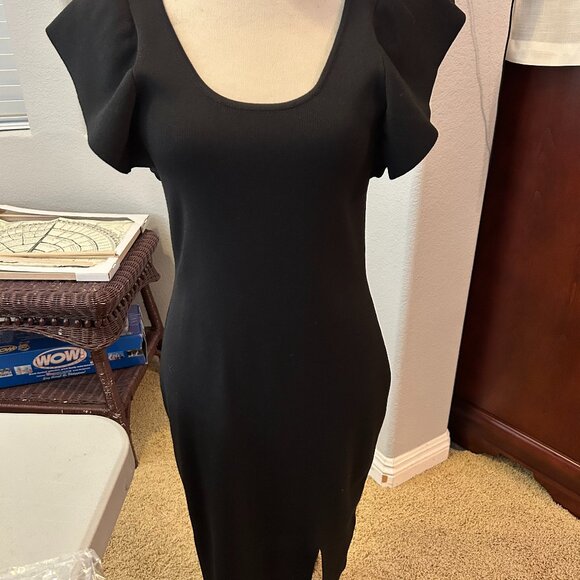 Express Dresses & Skirts - Black Express dress with split at the knee